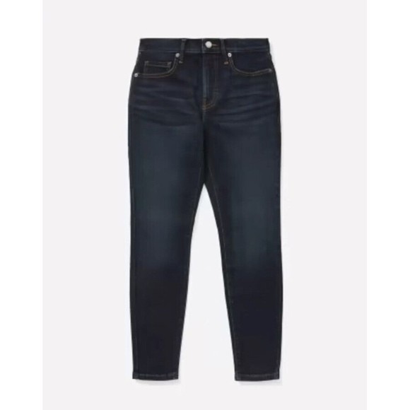 Everlane Denim - NWT Everlane Sz 28 Ankle Authentic Stretch High Rise Skinny Jean Deep Indigo